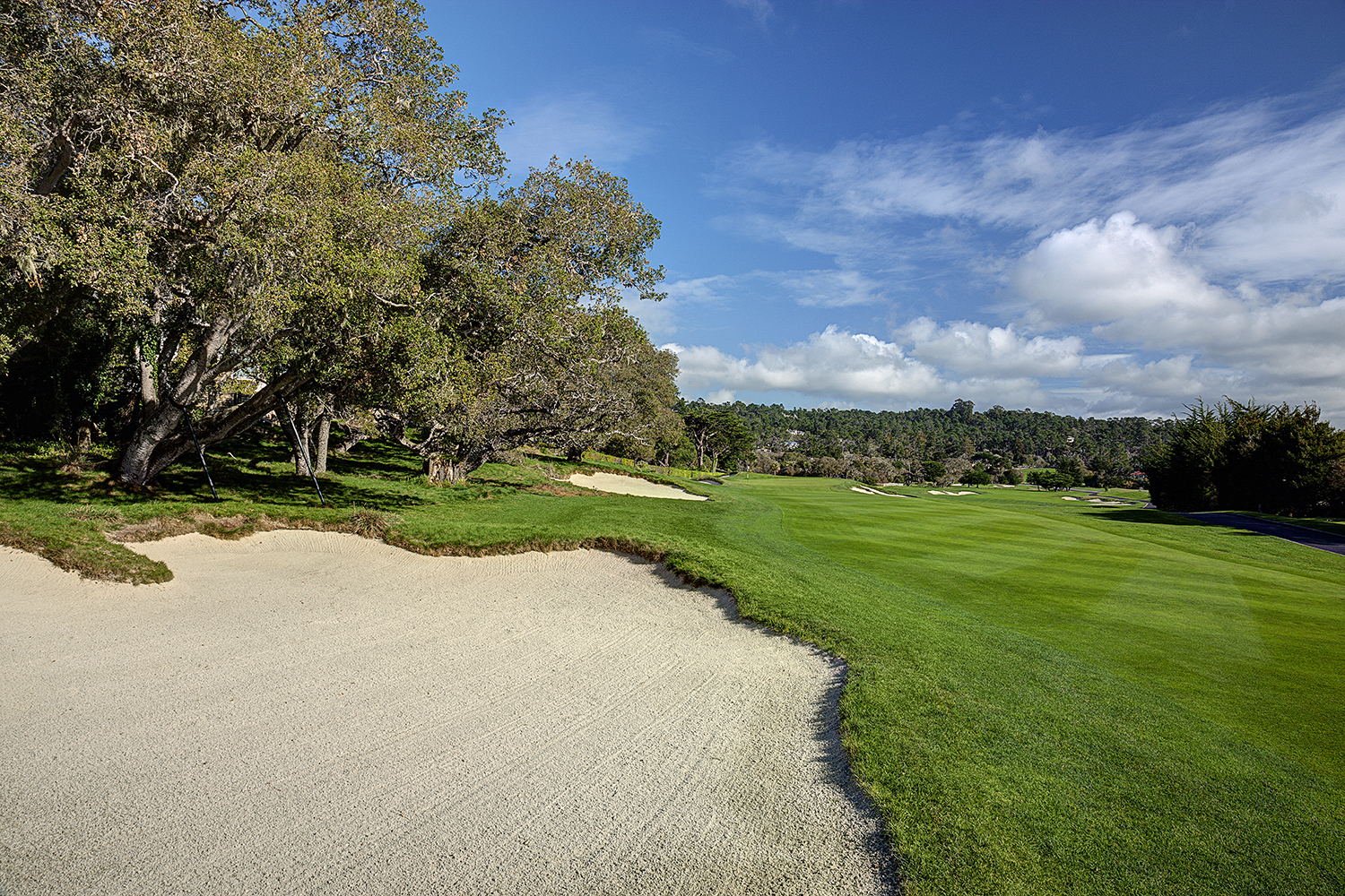 First Hole at Pebble Beach