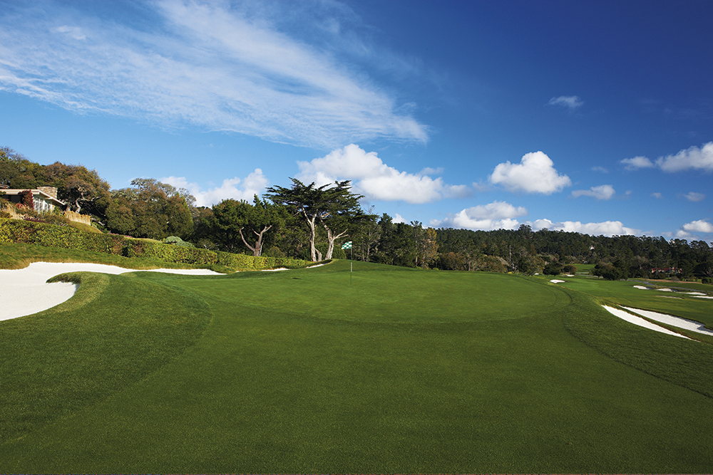 1st hole at Pebble Beach