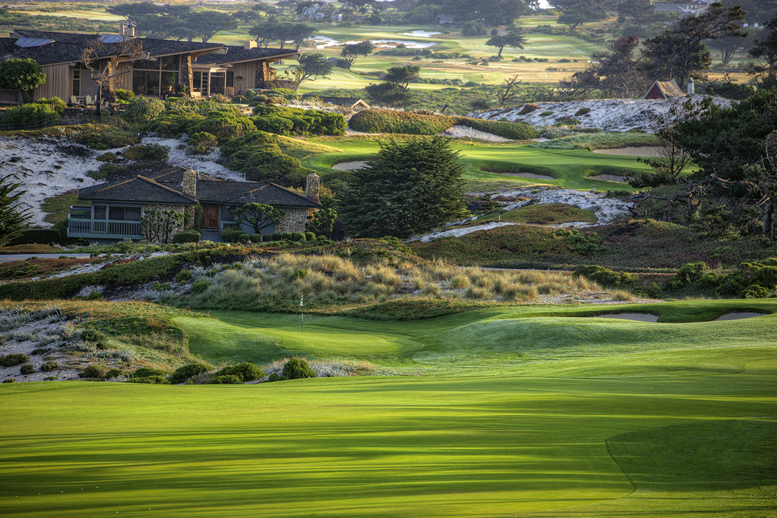 4th hole at Spyglass Hill