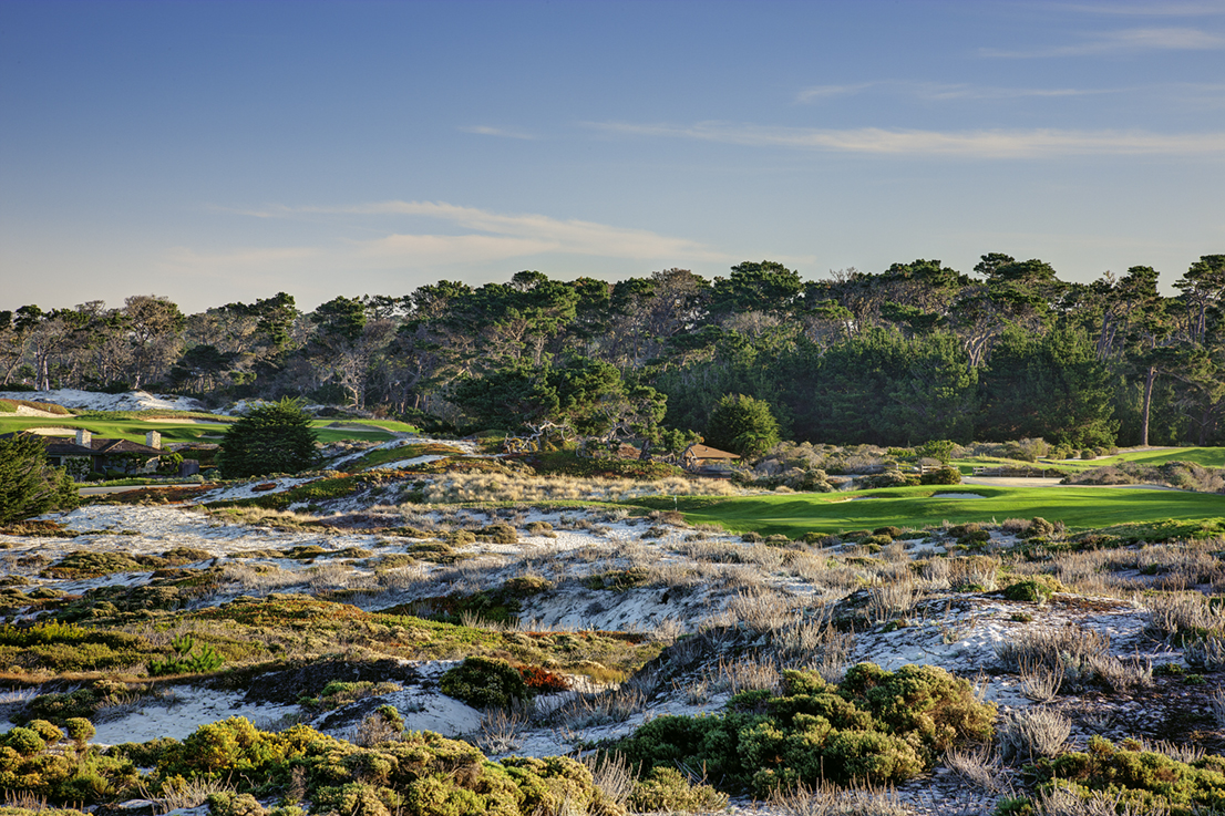 4th hole at Spyglass Hill