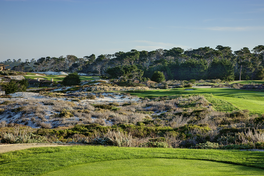 4th hole at Spyglass Hill