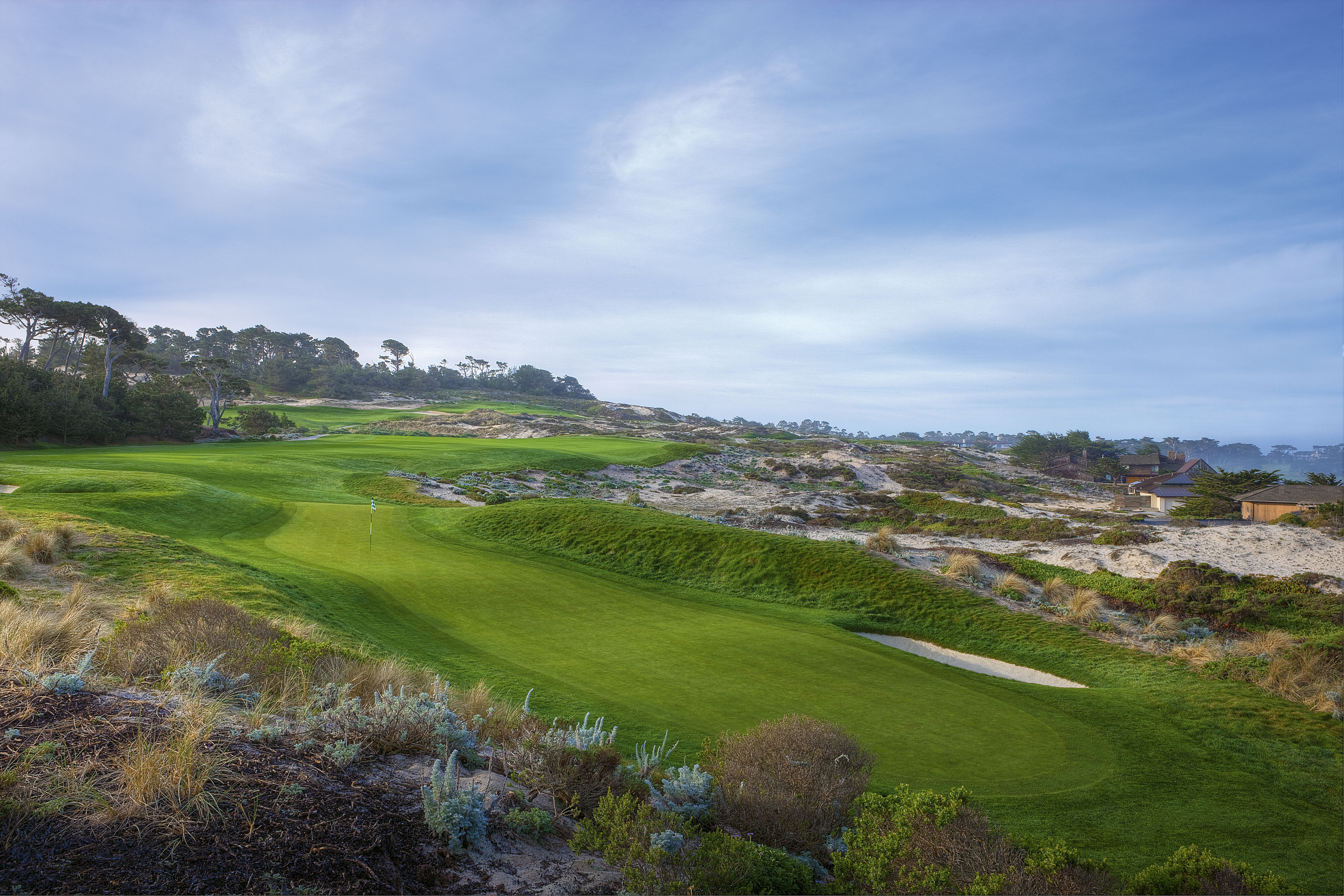 4th hole at Spyglass Hill