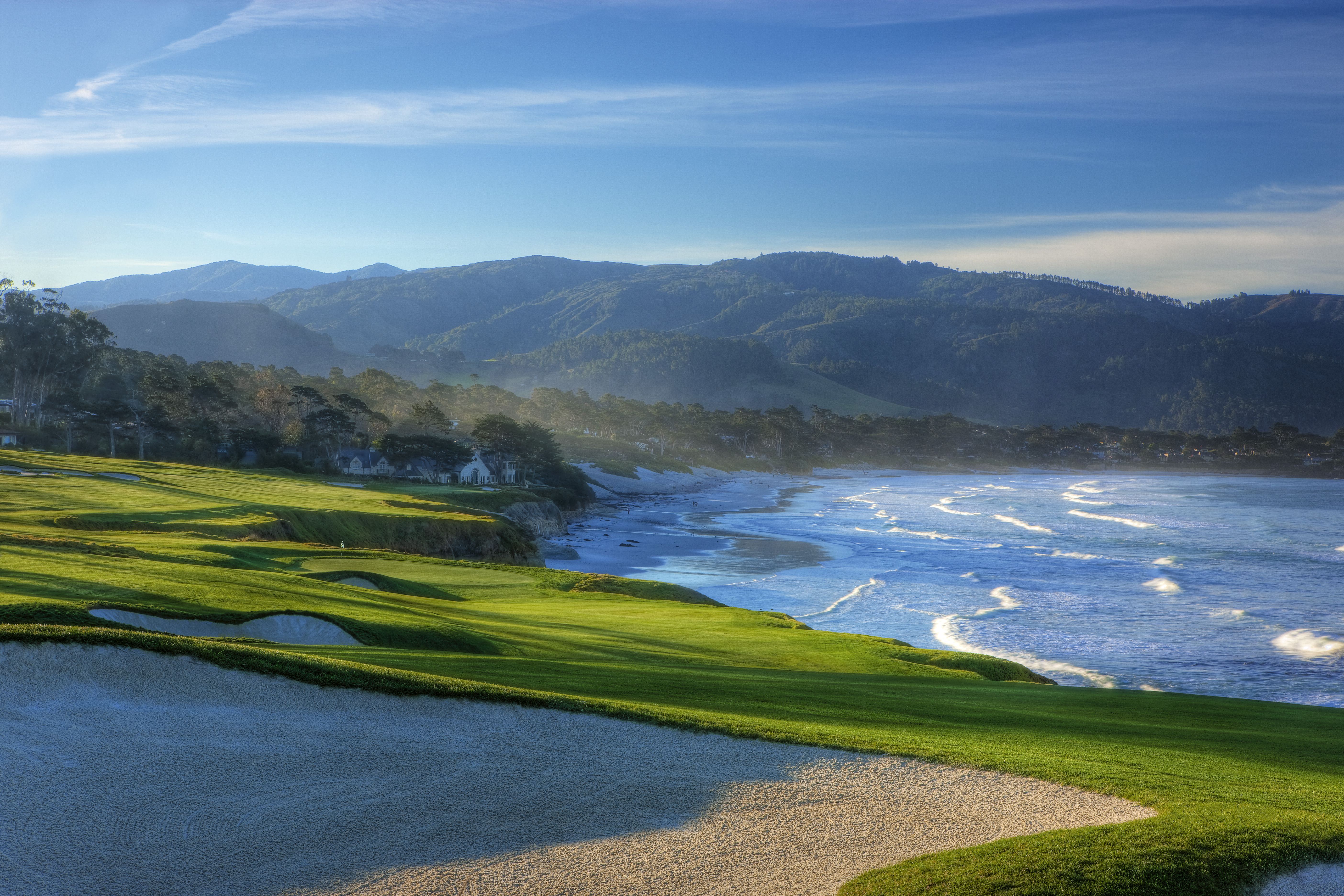 9th hole at Pebble Beach