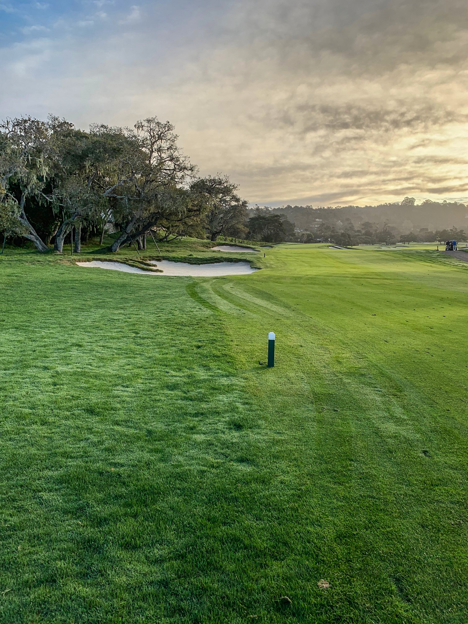 1st hole at Pebble Beach