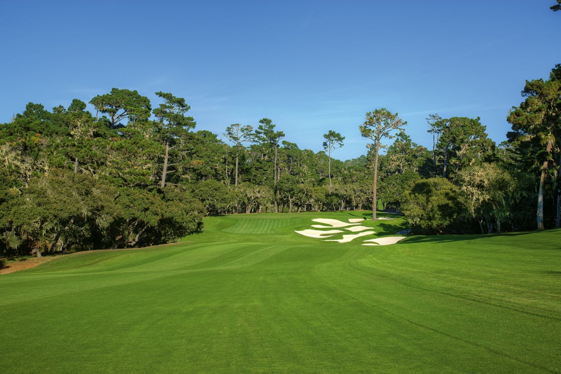 11th hole at Spyglass Hill