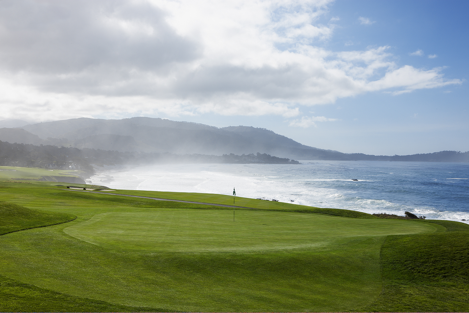 13th hole at Pebble Beach