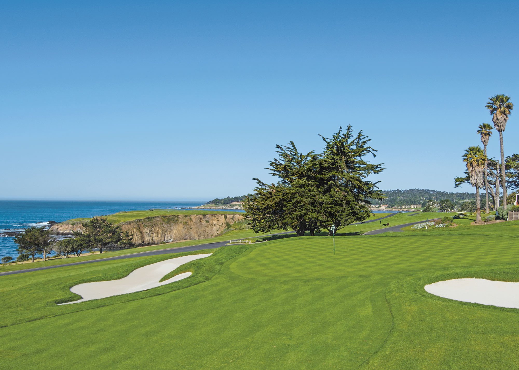 Renovated 13th green