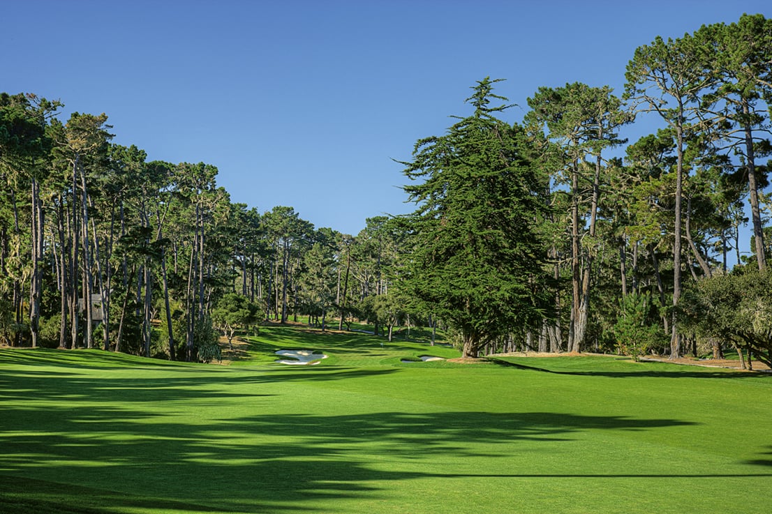 16th hole at Spyglass Hill