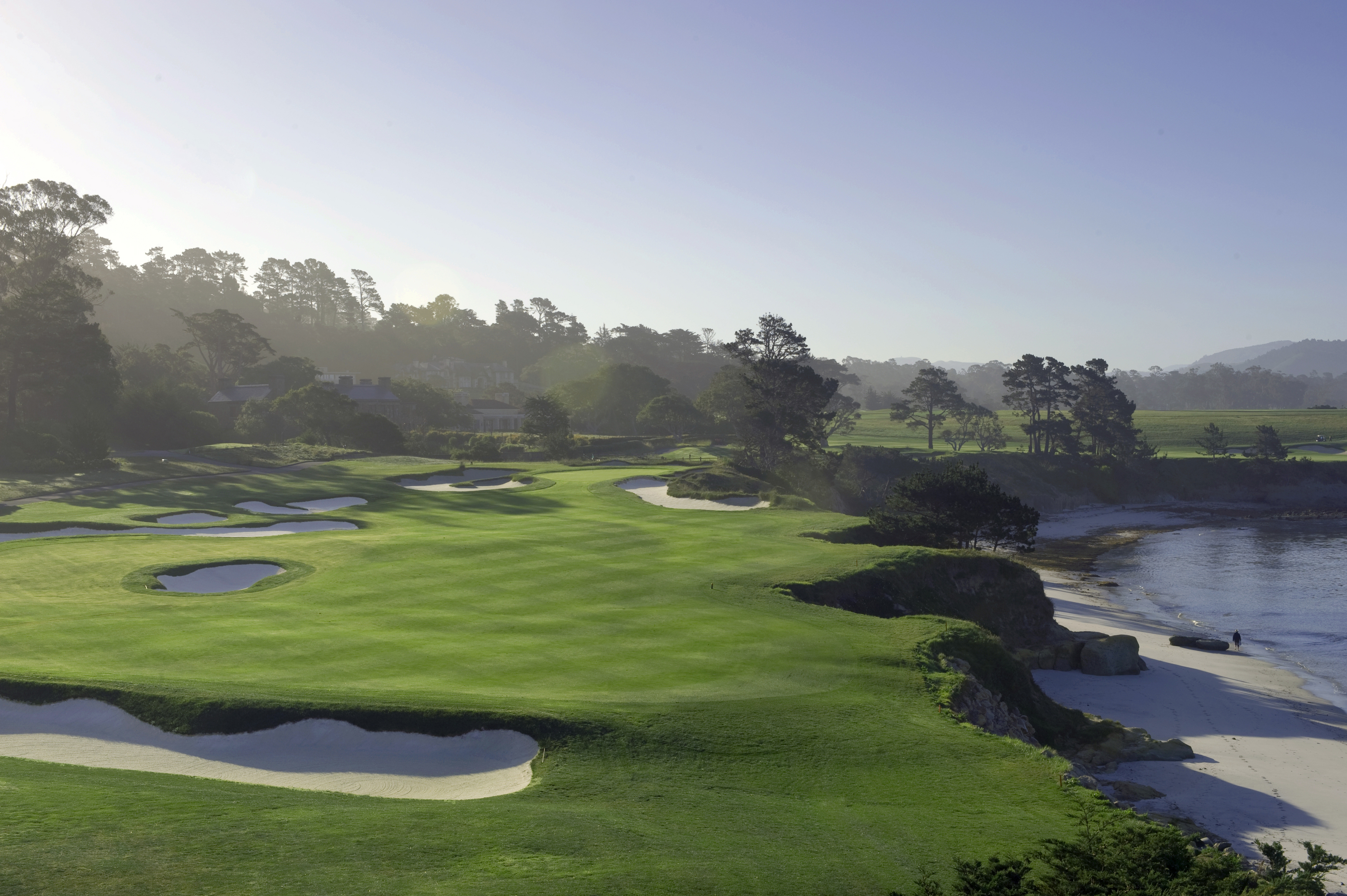 4th hole at Pebble Beach