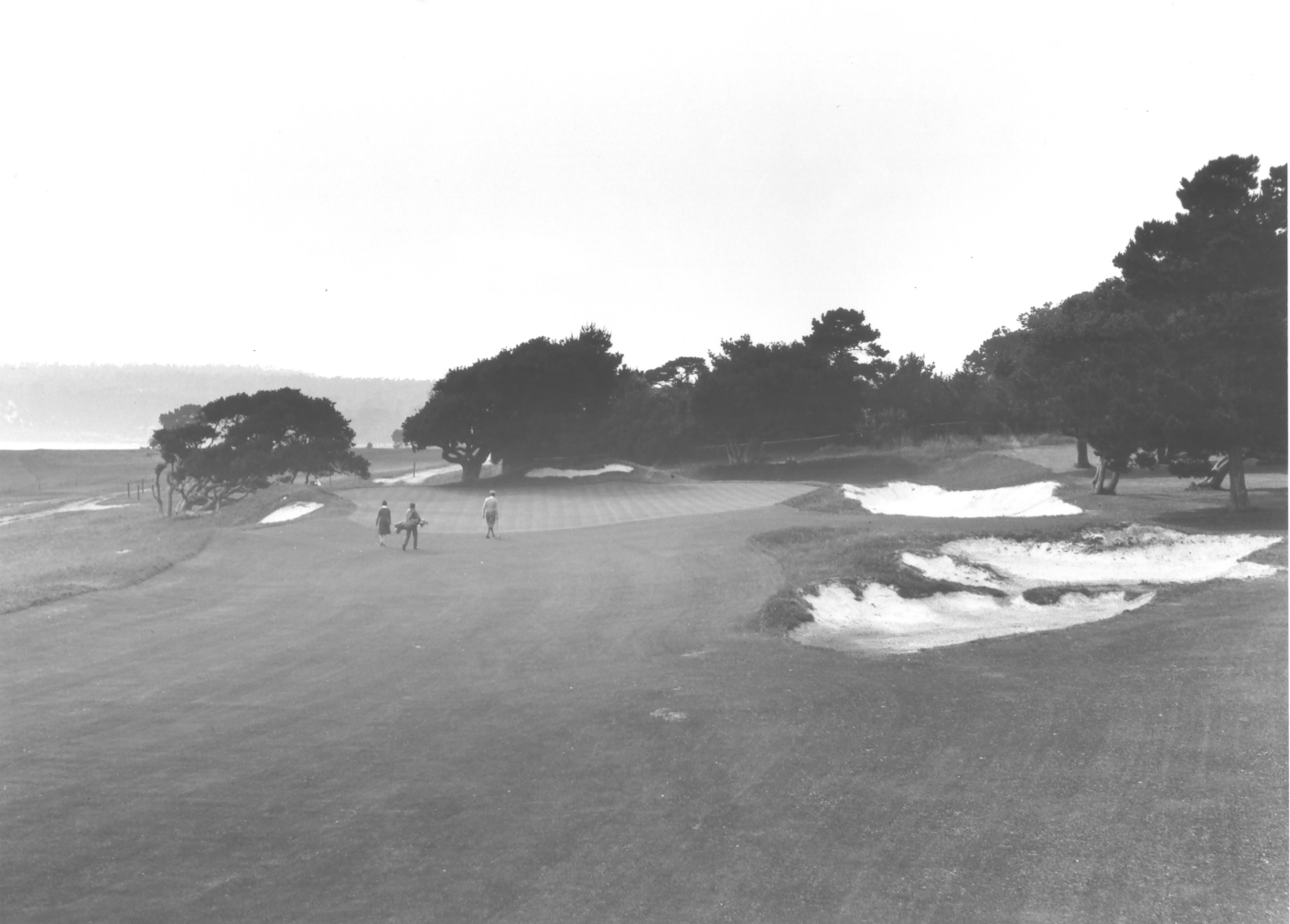 13th green Pebble Beach