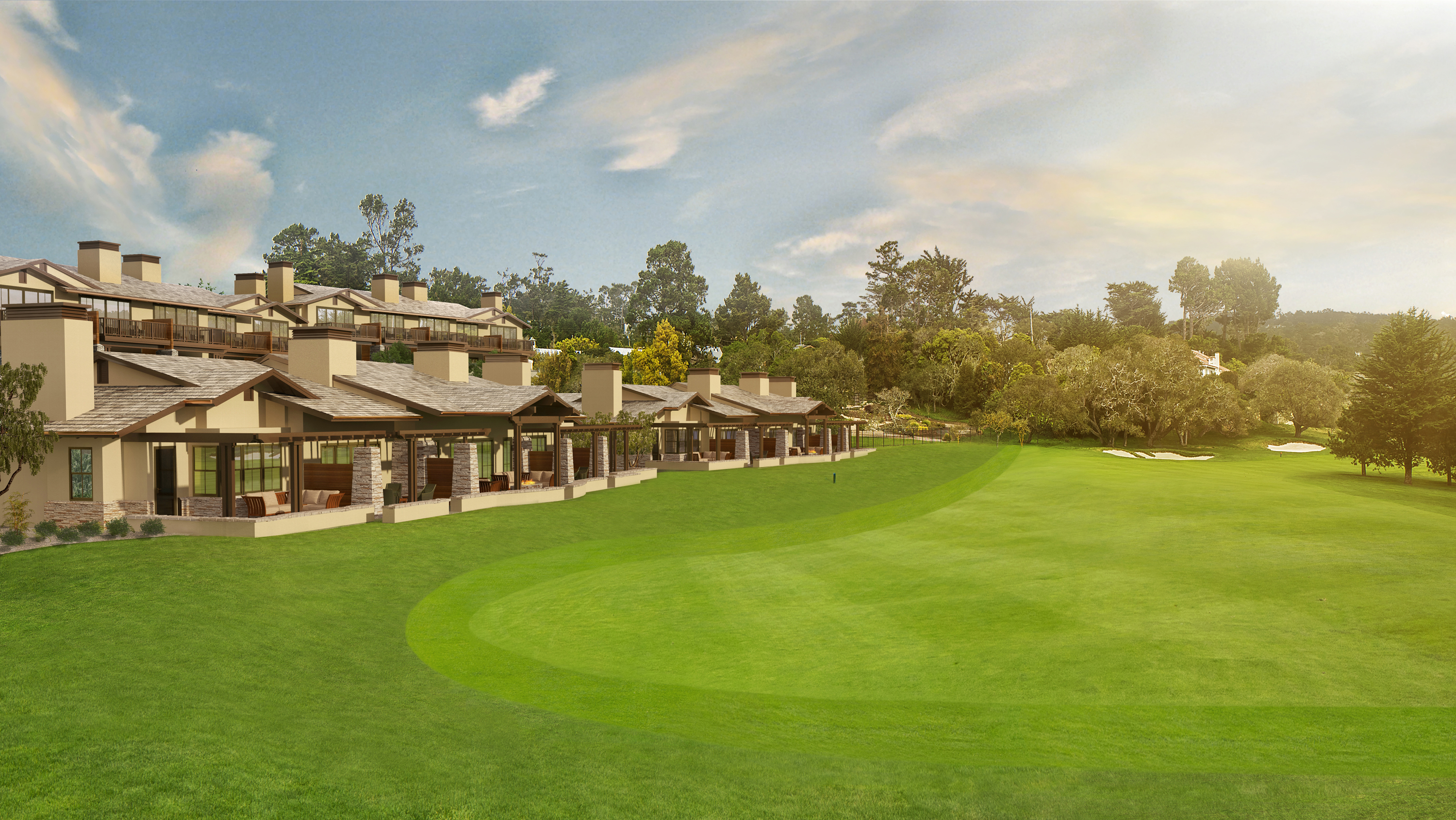 Fairway One at The Lodge Aerial