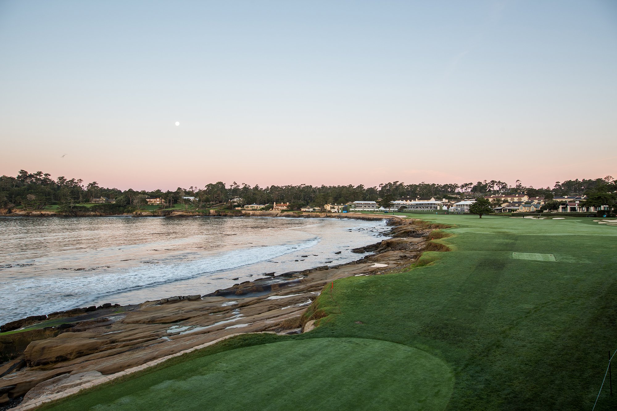 18th hole at Pebble Beach