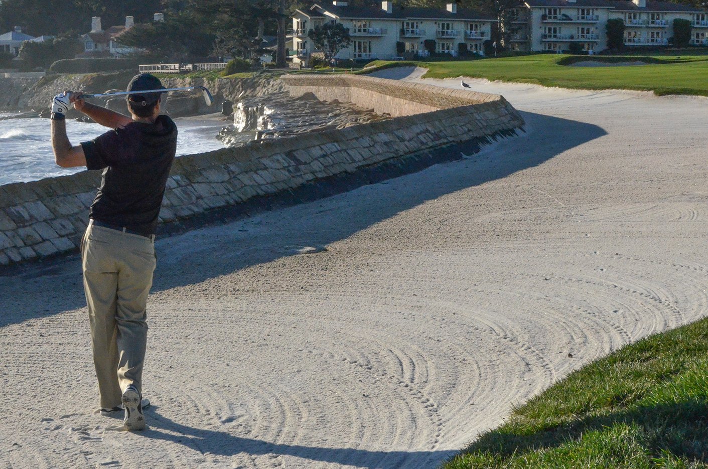 18 bunker at Pebble