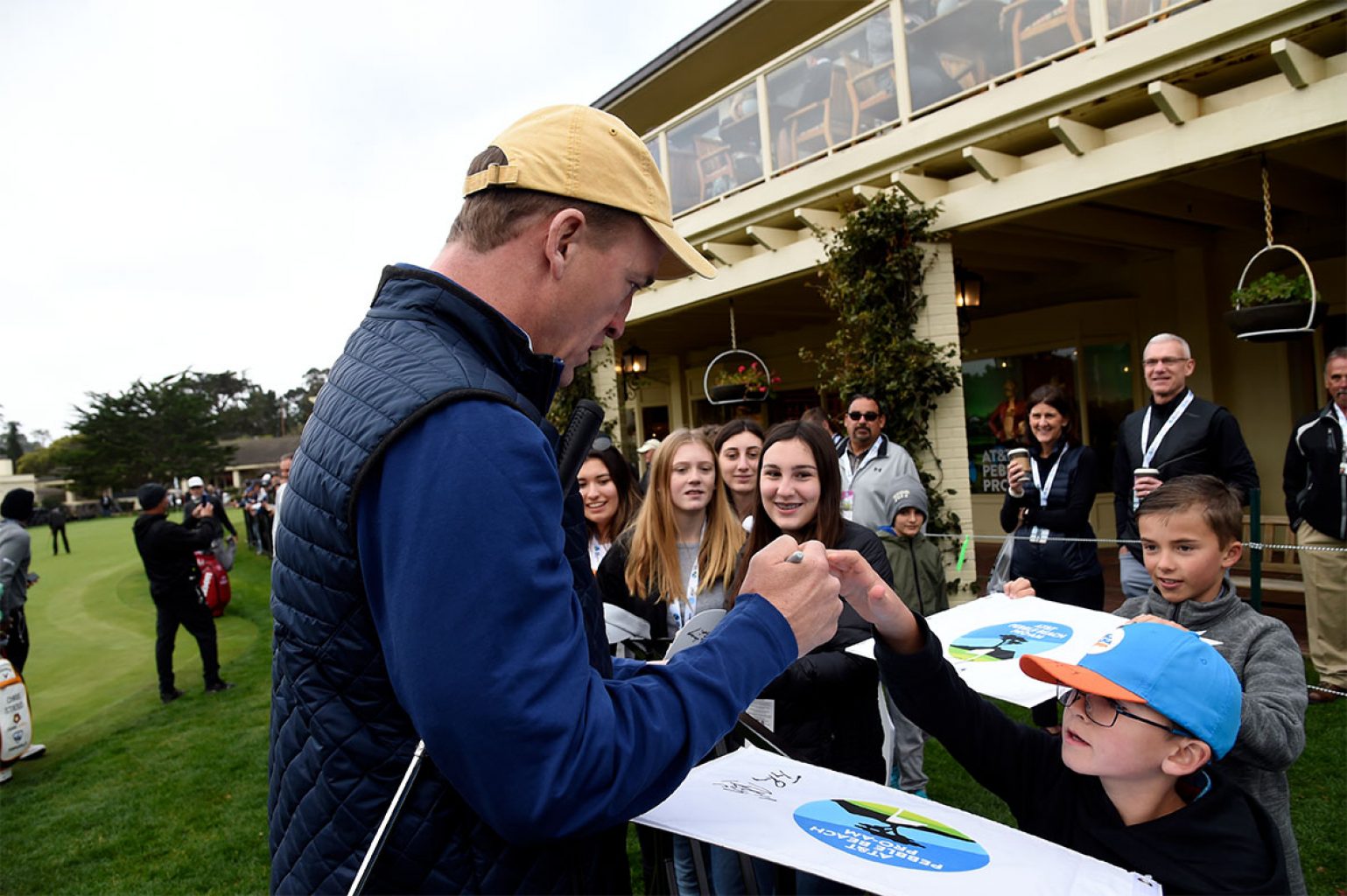 Autograph Zone at the 2020 AT&T Pebble Beach Pro-Am