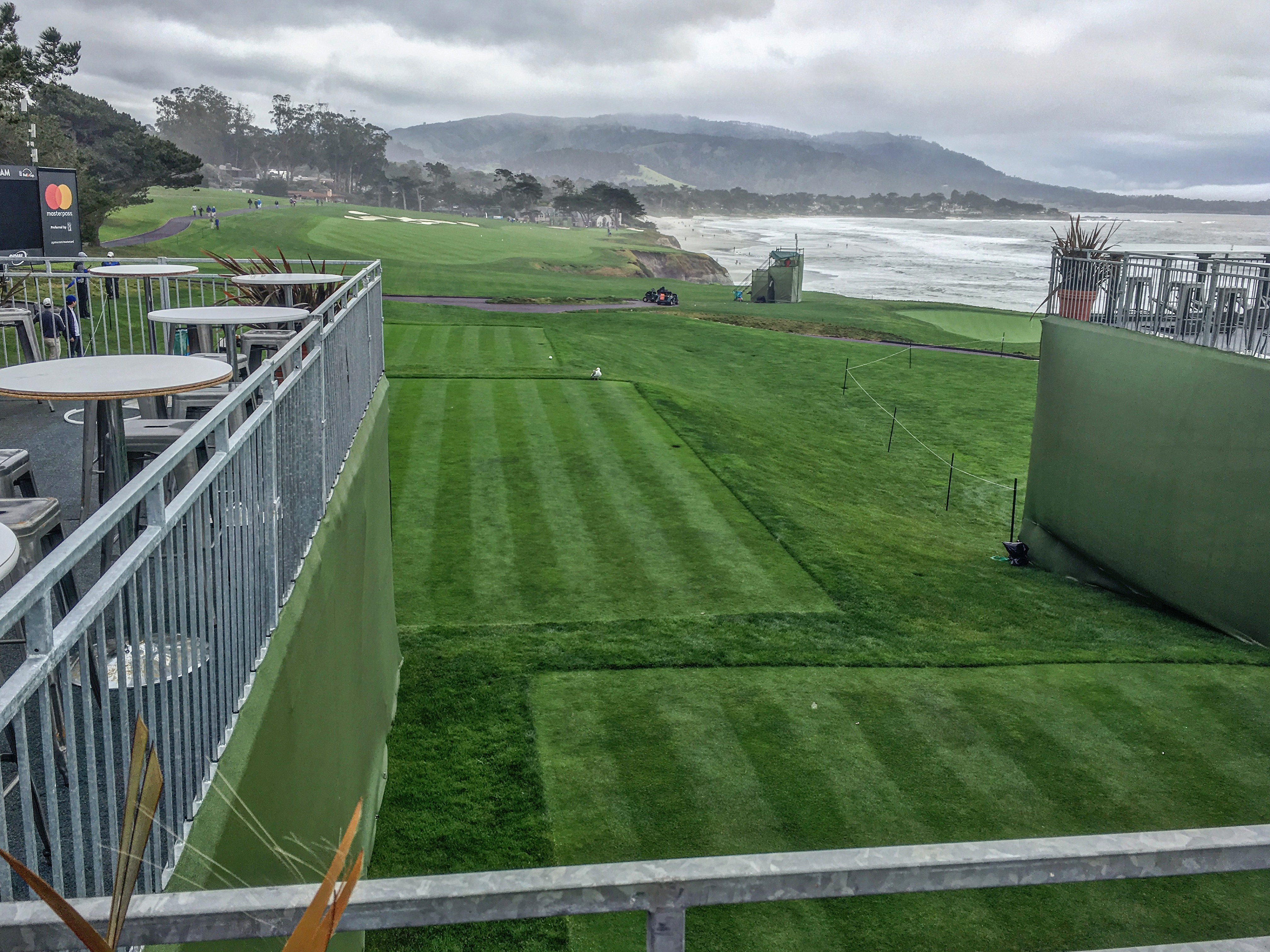 10th tee at Pebble Beach