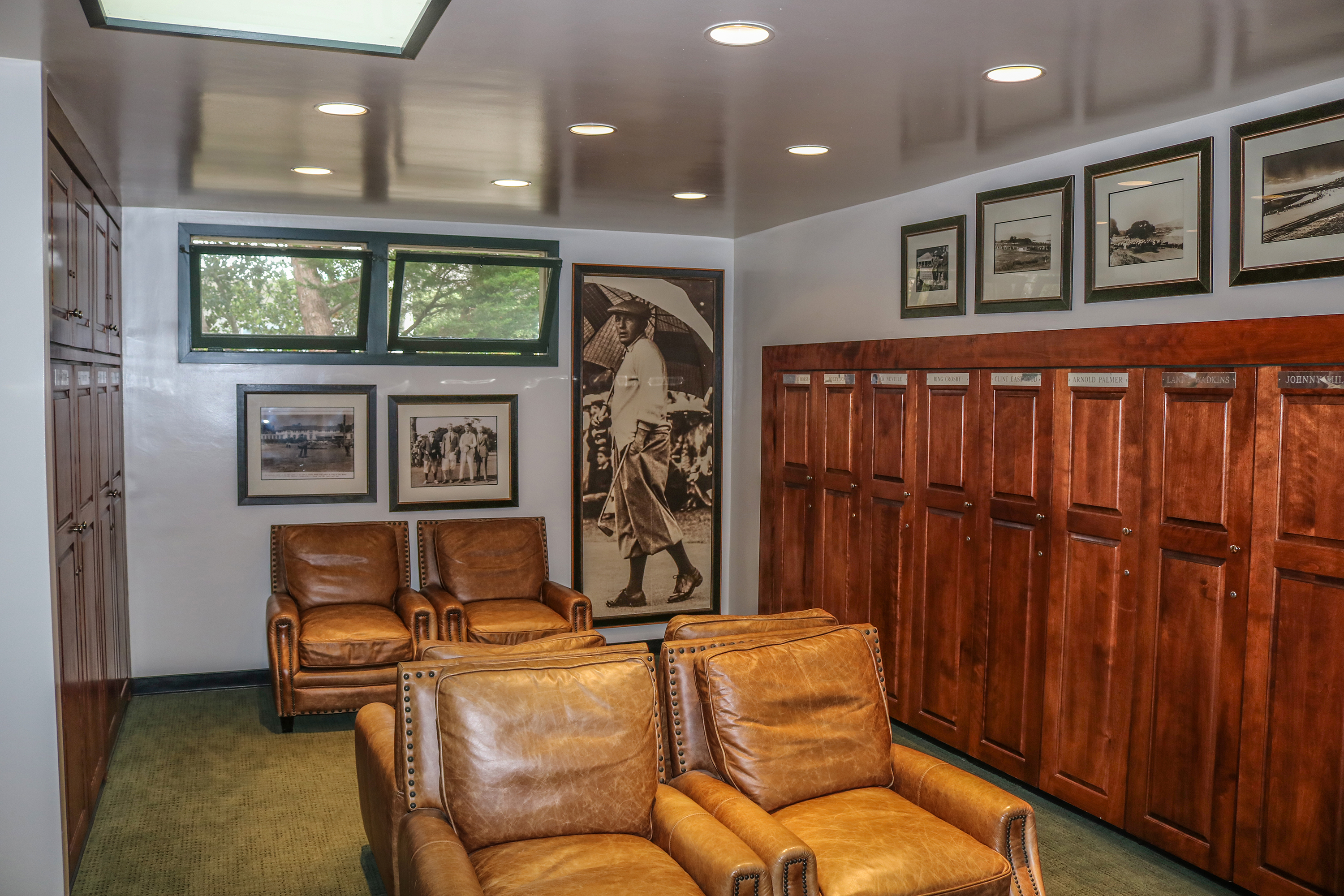 Pebble Beach Locker Room