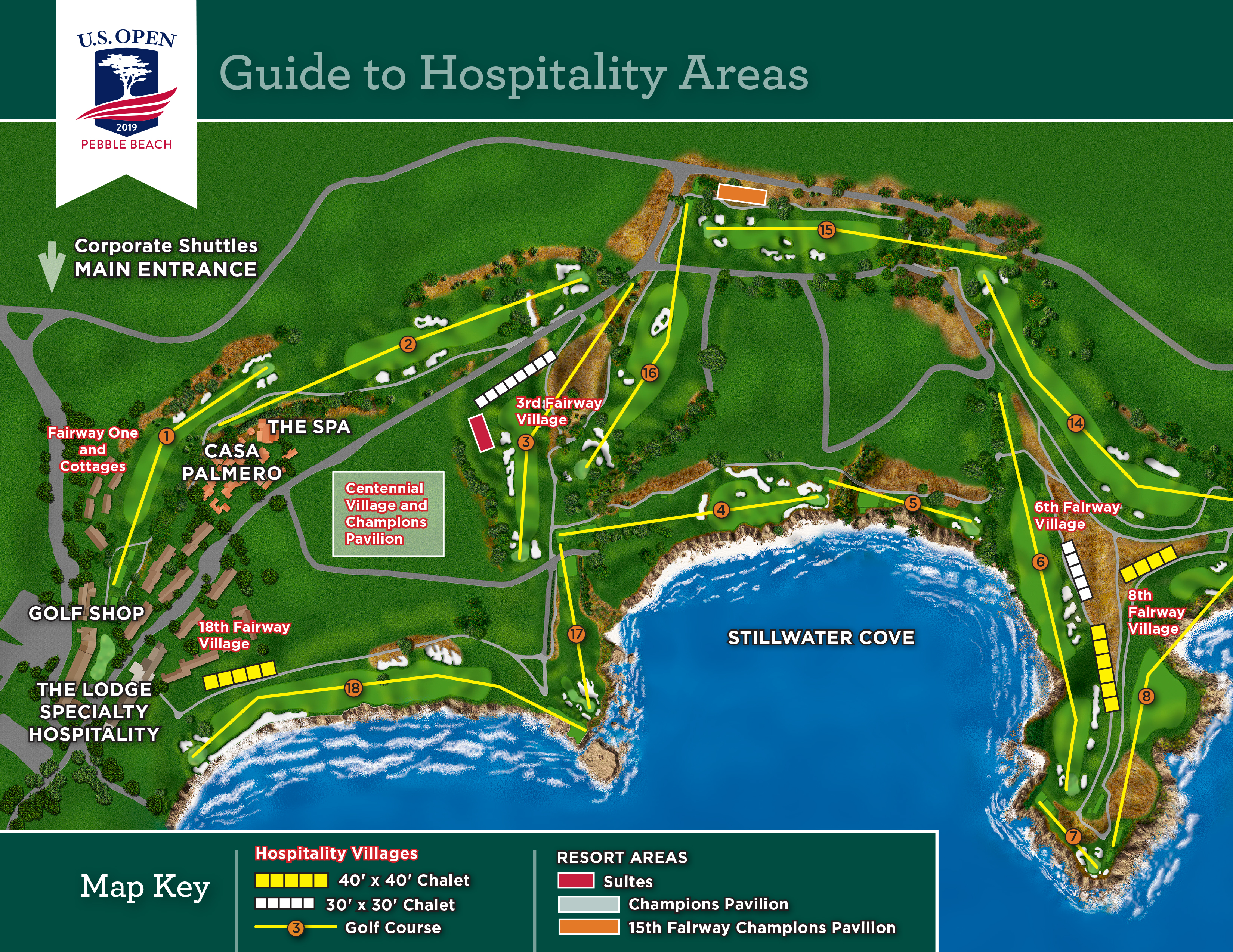 2019 us open hospitality map an unmatched championship destination pdf