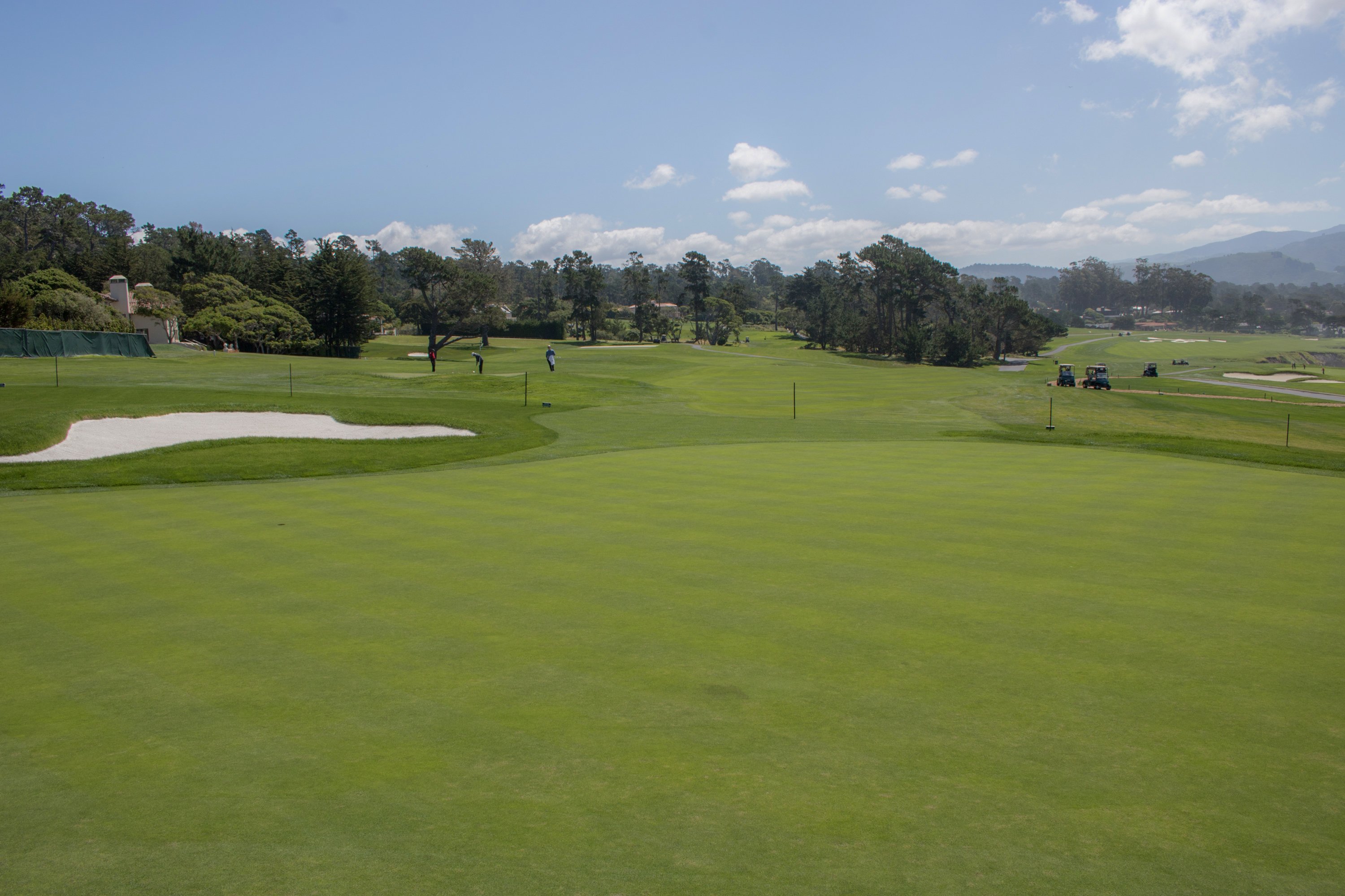 New 13th hole at Pebble Beach