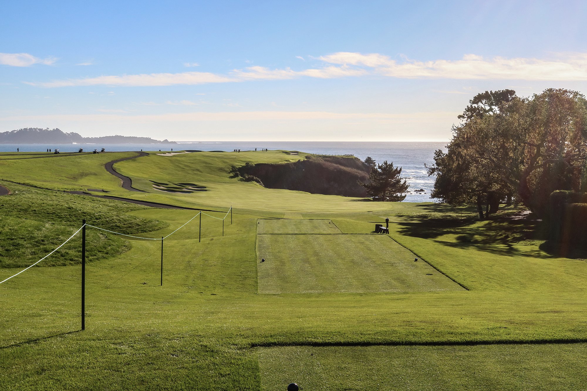 6th tee at Pebble Beach