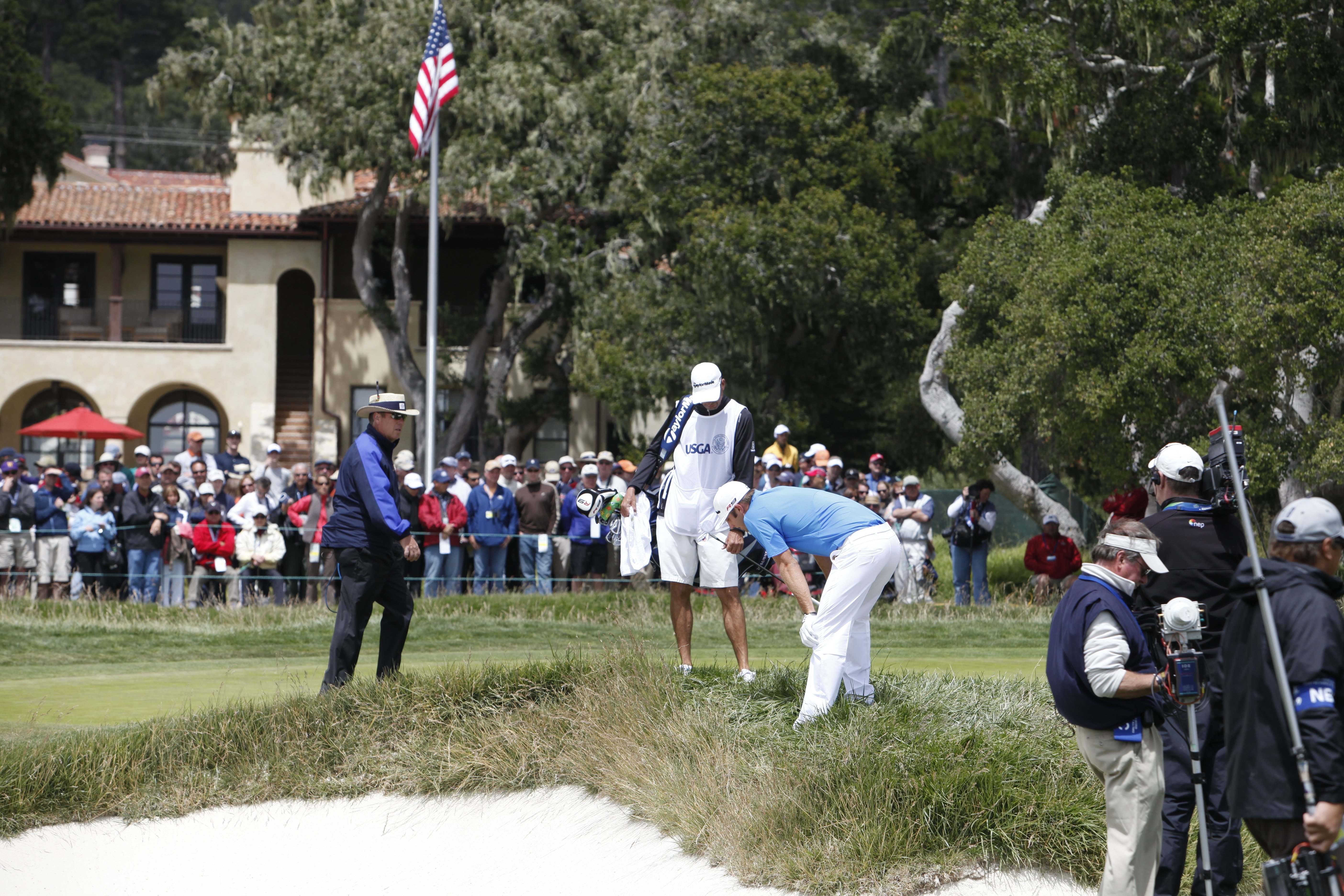 Dustin Johnson 2010 US Open Pebble Beach