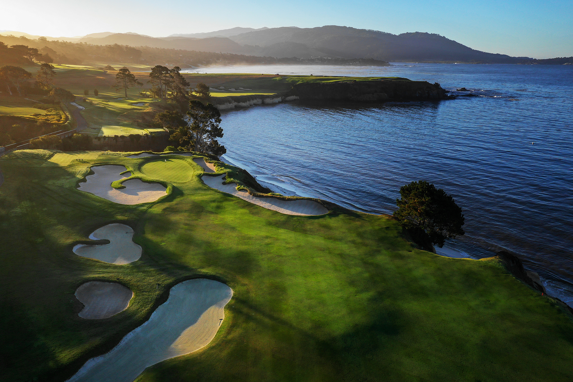 4th hole at Pebble Beach