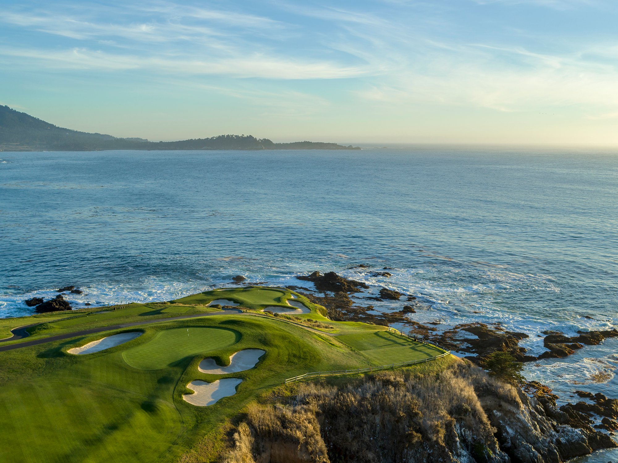 6th hole at Pebble Beach