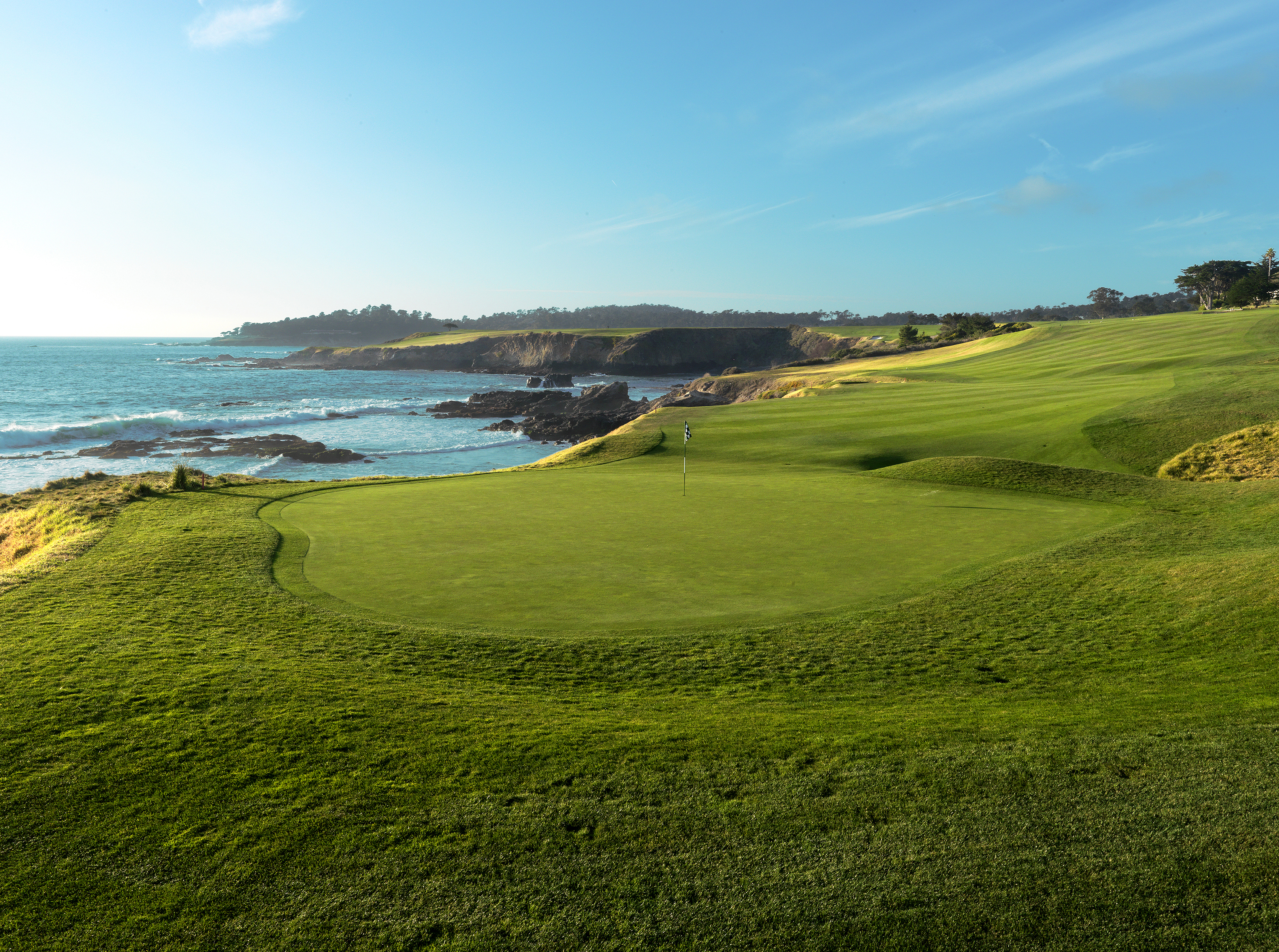 9th hole at Pebble Beach