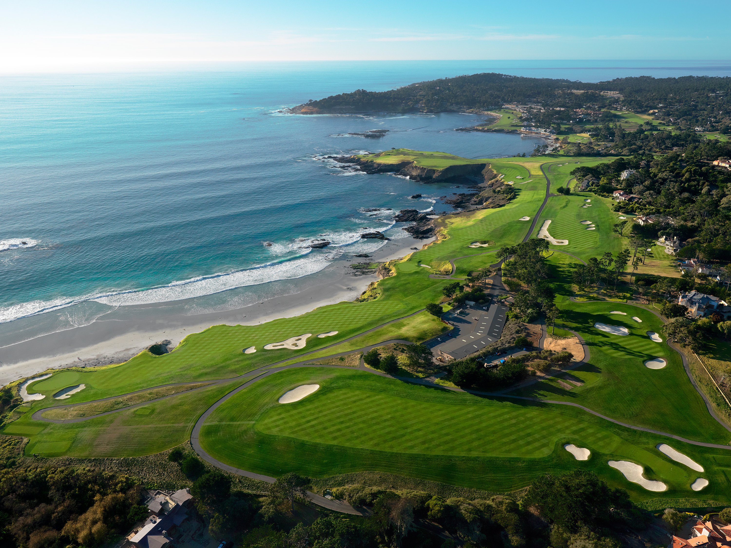 Pebble Beach Aerial