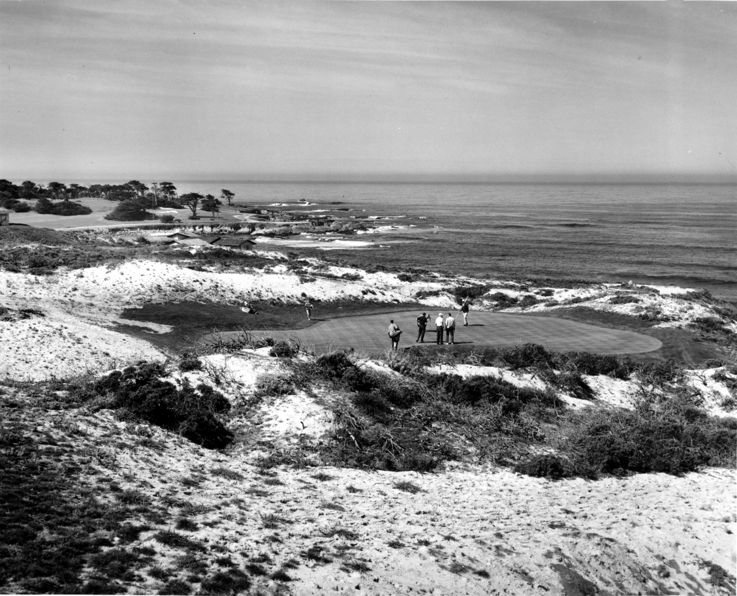 Early third hole Spyglass Hill