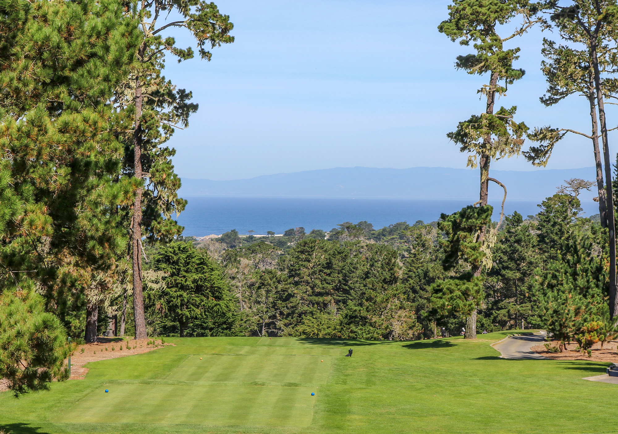 1st hole at Spyglass Hill