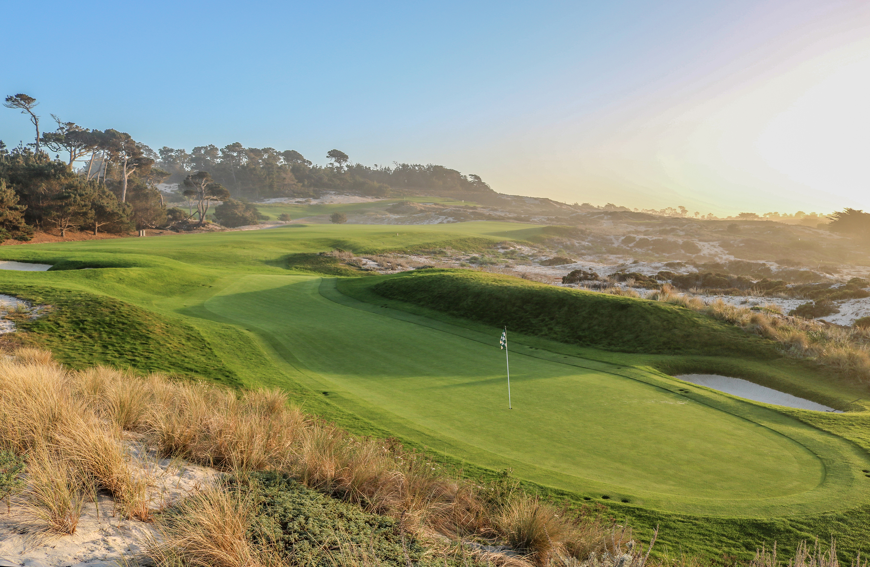 4th hole at Spyglass Hill