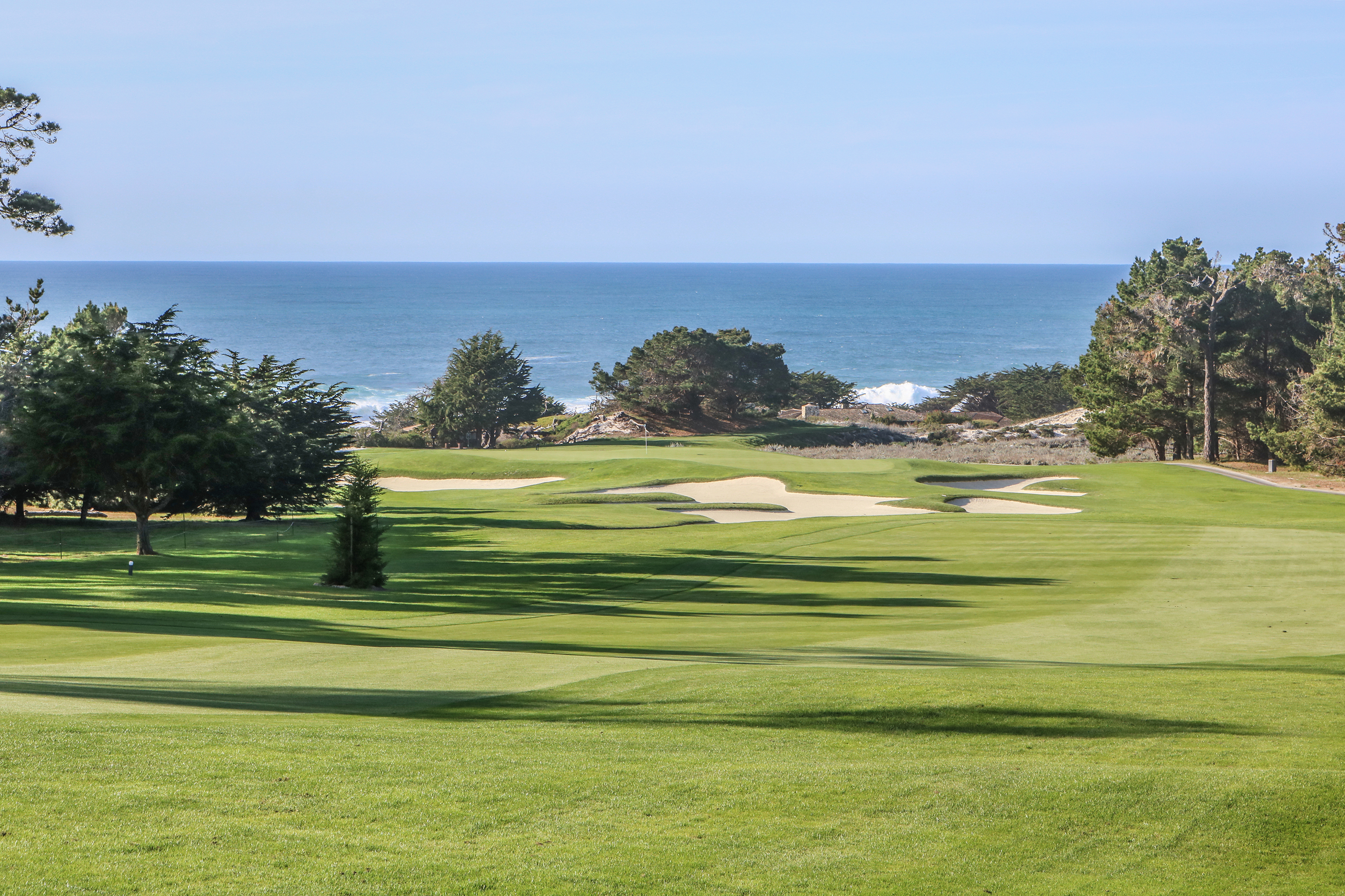 1st hole at Spyglass Hill