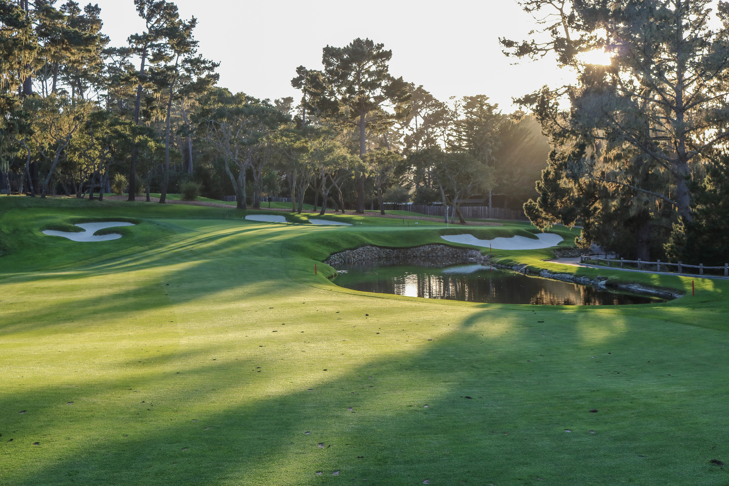 14th hole at Spyglass Hill