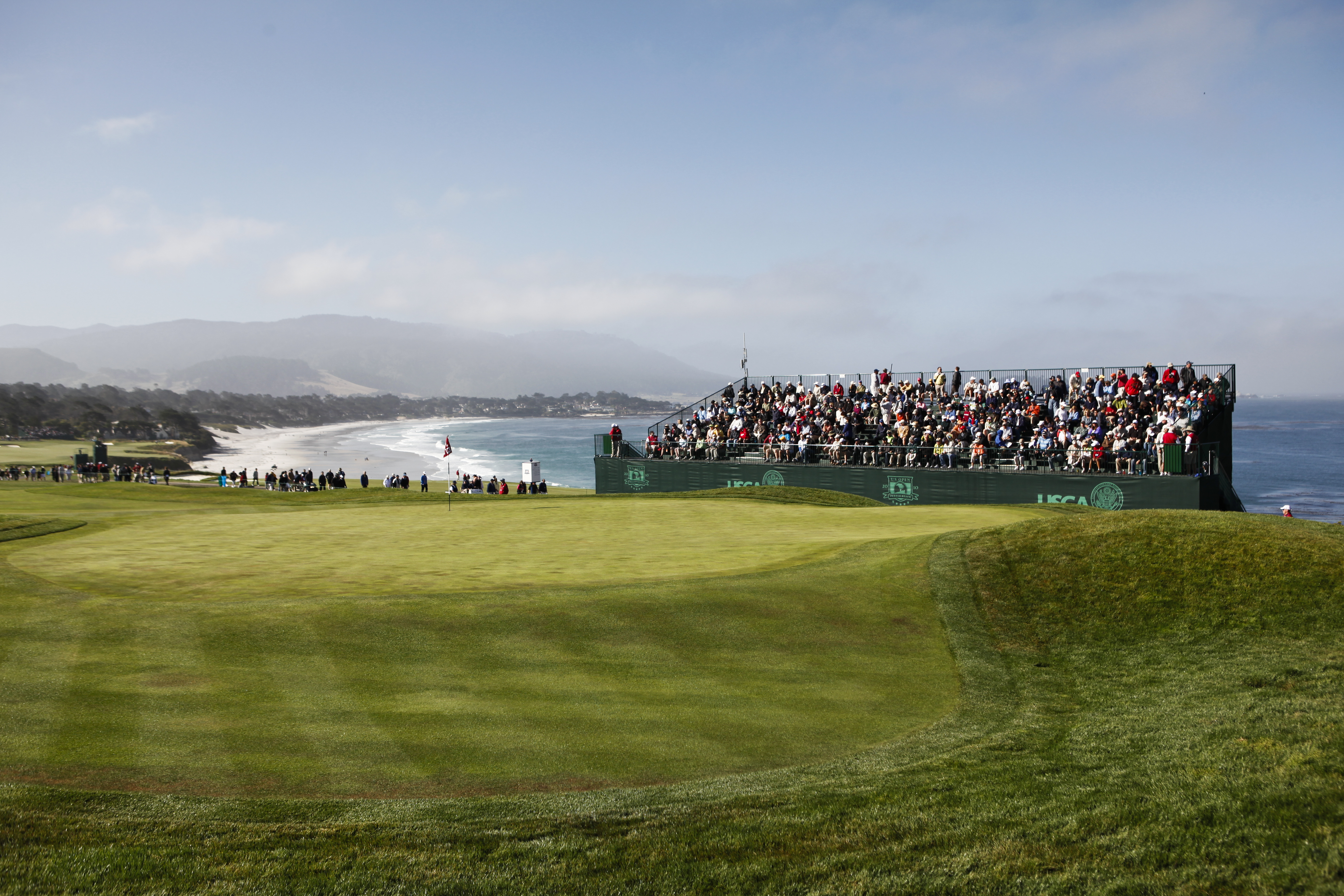 13th hole Pebble Beach 2010 U.S. Open