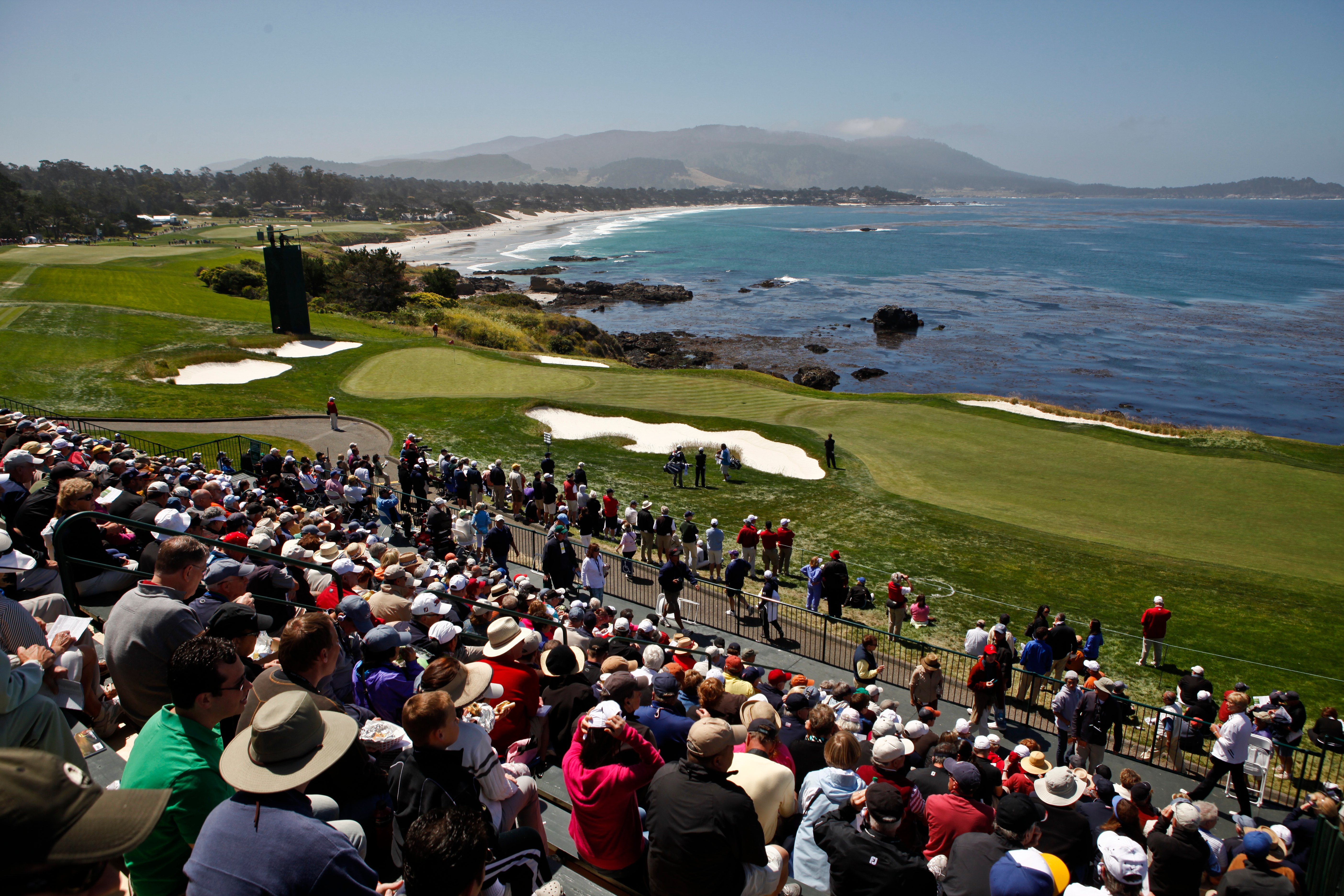 eighth hole Pebble Beach U.S. Open