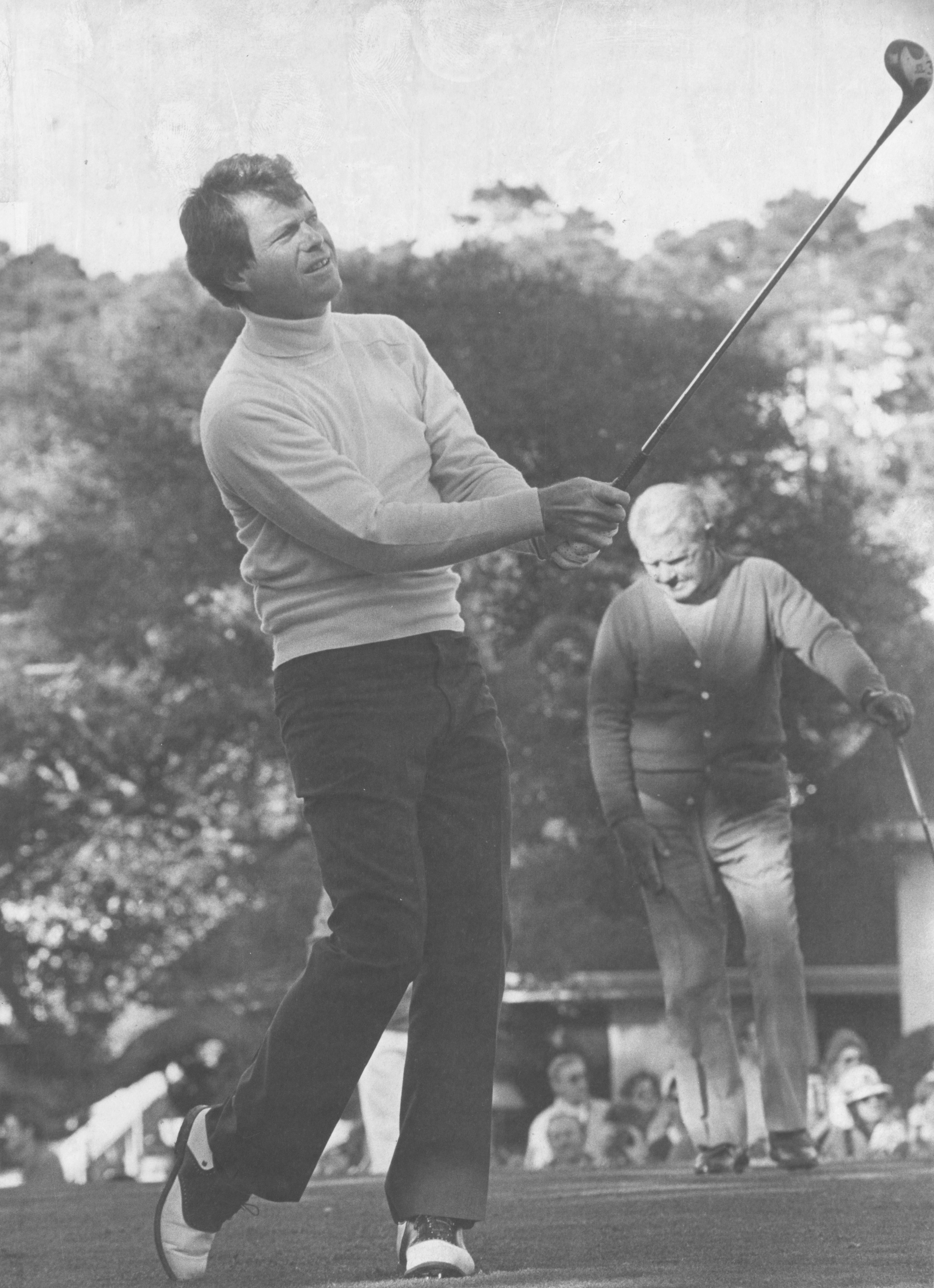 Tom Watson at Pebble Beach