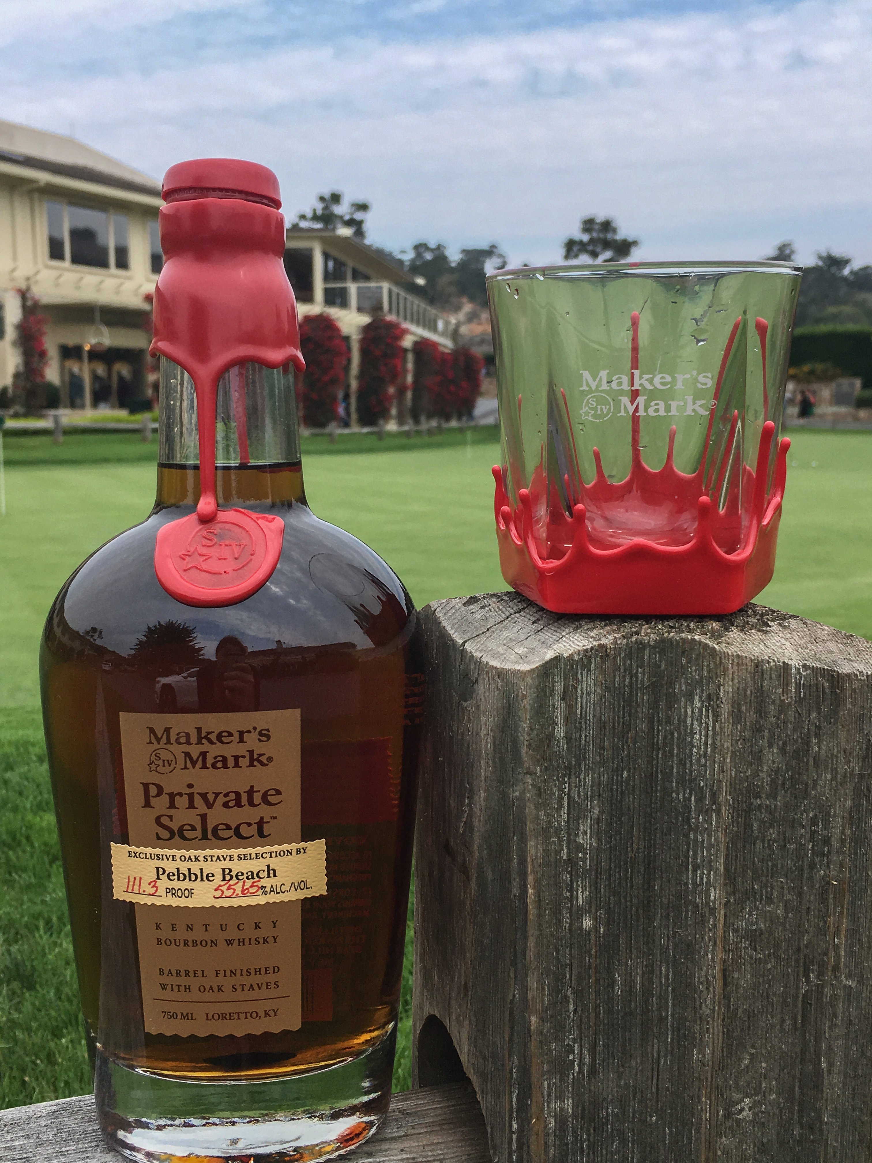 maker's mark at pebble beach