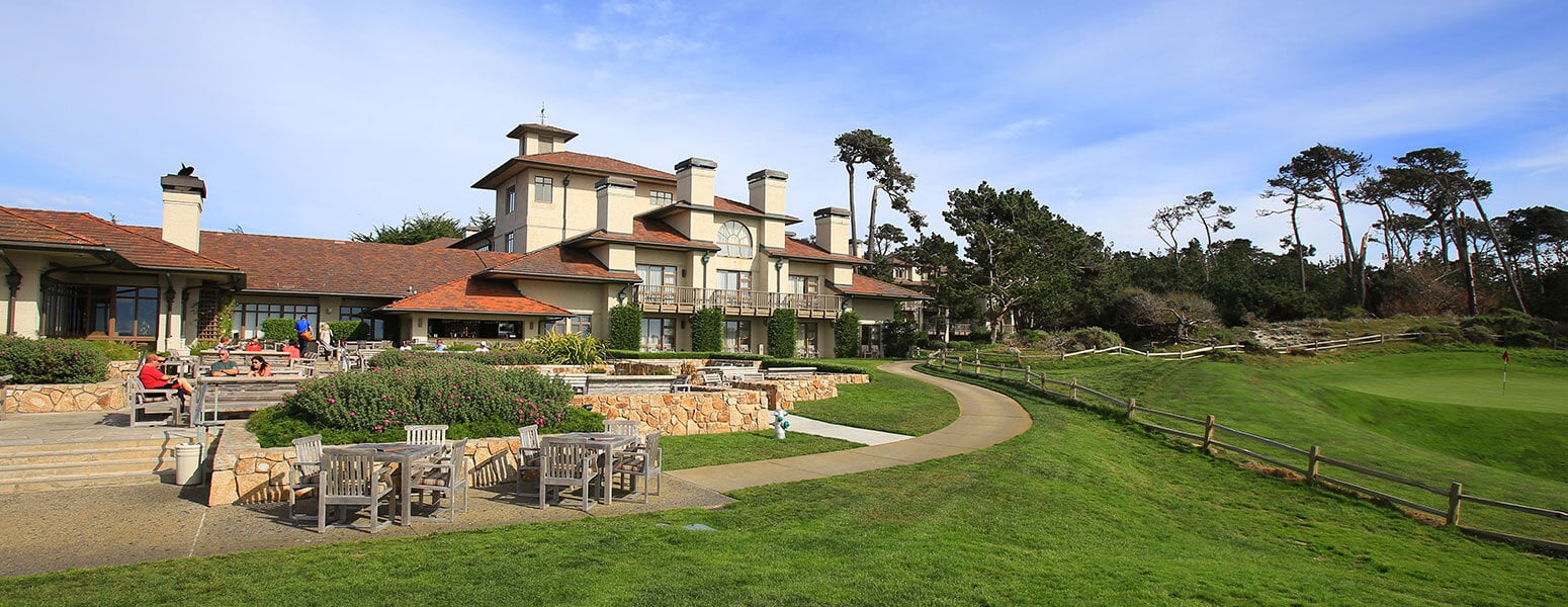 The newly renovated Pebble Beach Lodge borders the 18th hole and provides great accommodation for Concours Visitors Courtesy of Pebble Beach Resorts