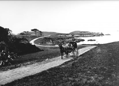 scenic 17-Mile Drive in 1881