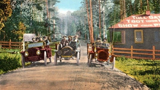 first toll for 17-Mile Drive in 1901