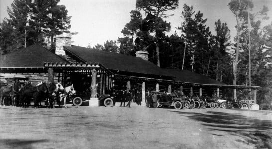 Original lodge in 1909
