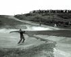 Arnold Palmer on a golf course at Pebble Beach