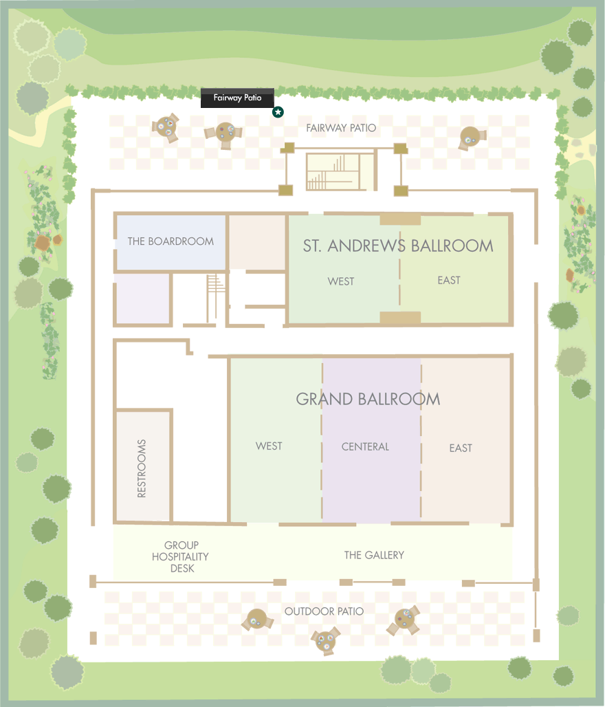 Fairway patio map