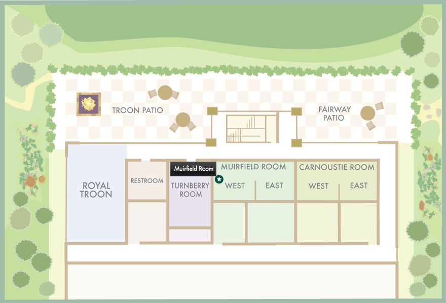 Muirfield Room map