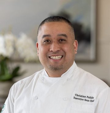 Christian Pulido, Executive Sous Chef at The Lodge