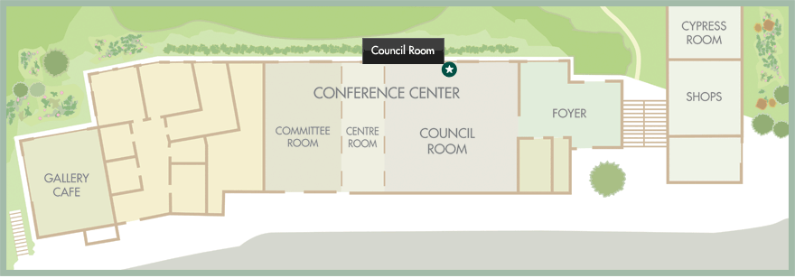 Council Room map