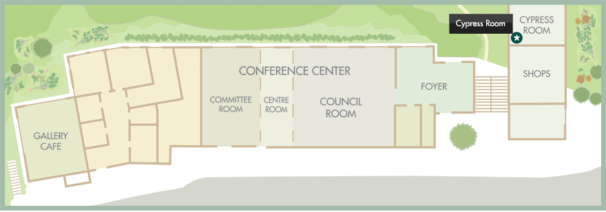 Cypress Room map