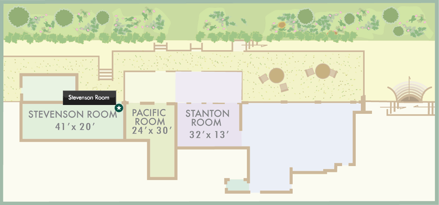 Stevenson Room map