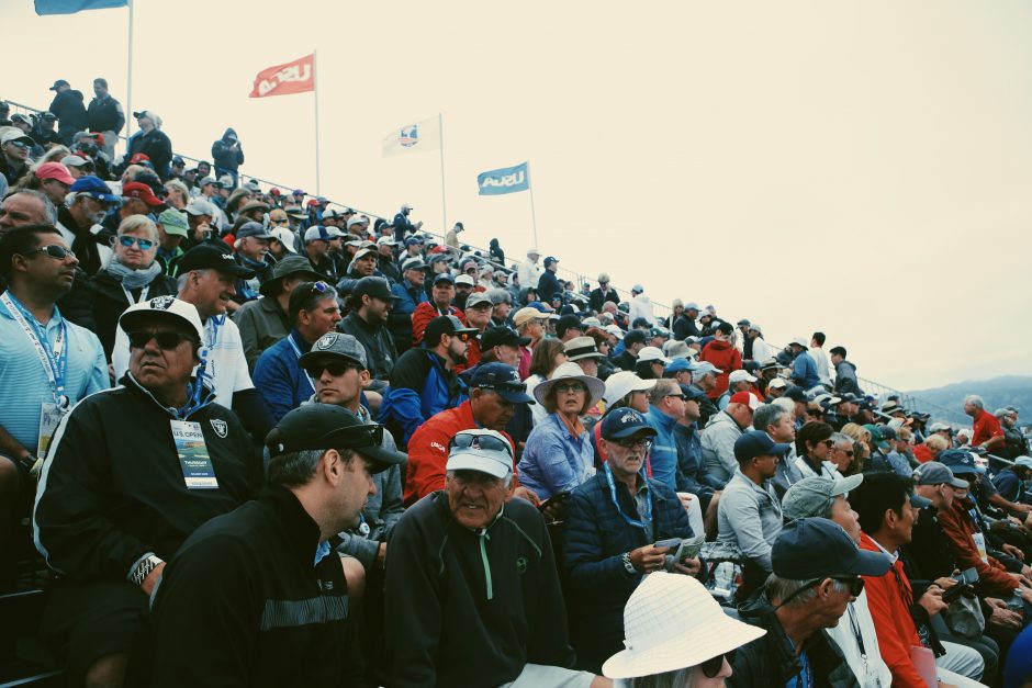 Continuing the baseball analogy, the flags flying above the grandstands look like pennants.