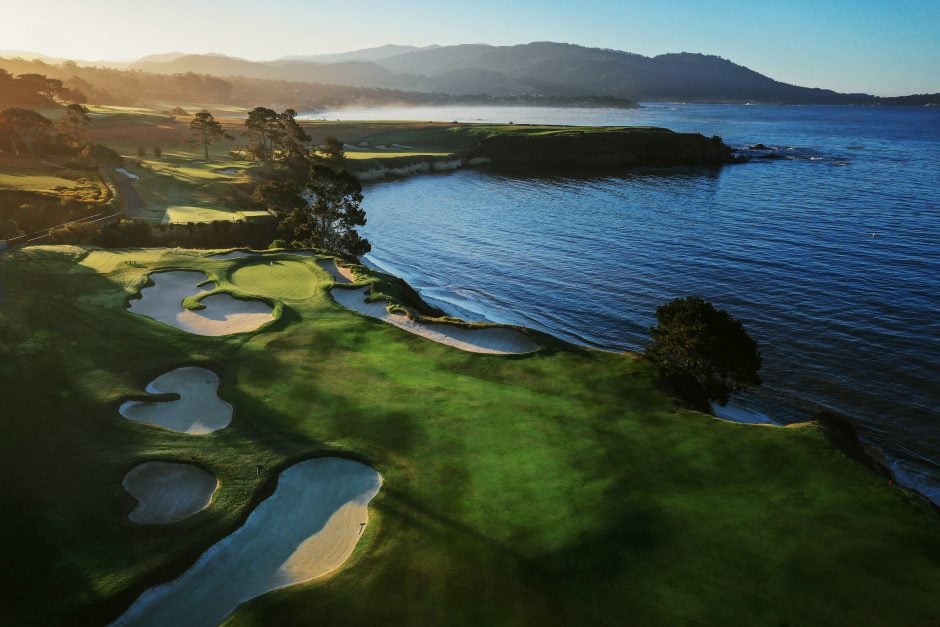 The average green depth at Pebble Beach is just 26 paces, which is exactly what No. 4 measures.